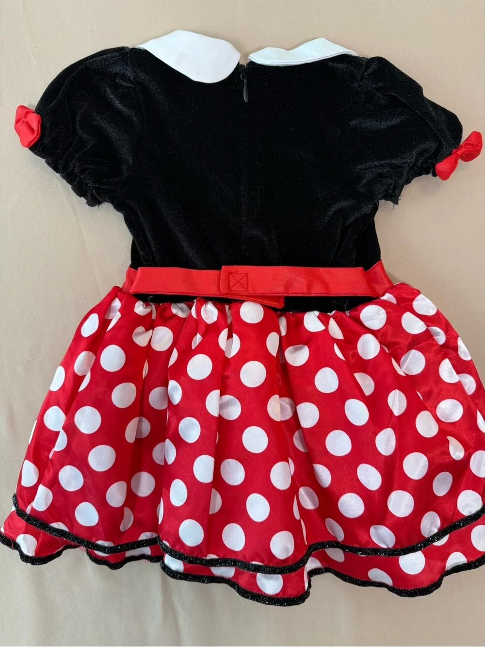 Disney Mickey and Friends Minnie Mouse Dress Costume, Size 18-24 Months.